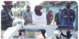 Bergerak Cepat Atasi Rob, Mbak Eisti Susuri Pesisir Pantai Demak