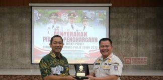 Berhasil Bentuk Satpol PP yang Humanis, Mas Hendi Terima Penghargaan Mendagri