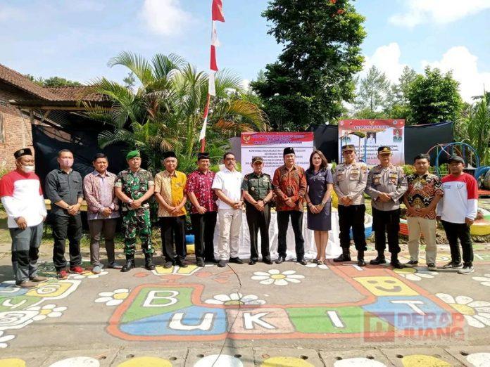 Budi Prayitno Hadiri Acara Pengesahan Kampung Pancasila