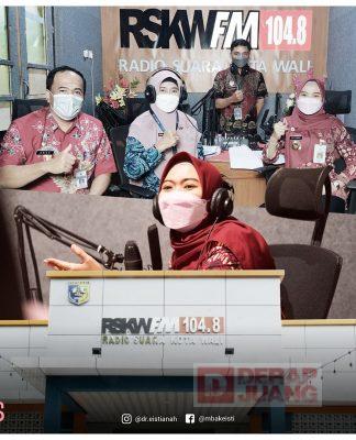 Bupati Demak Bincang Seputar Grebeg Besar, Olahraga, dan PMK di RSKW FM