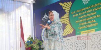 Bupati Tiwi Hadiri Pelepasan 11 Anak Panti Asuhan Mandhanisiwi