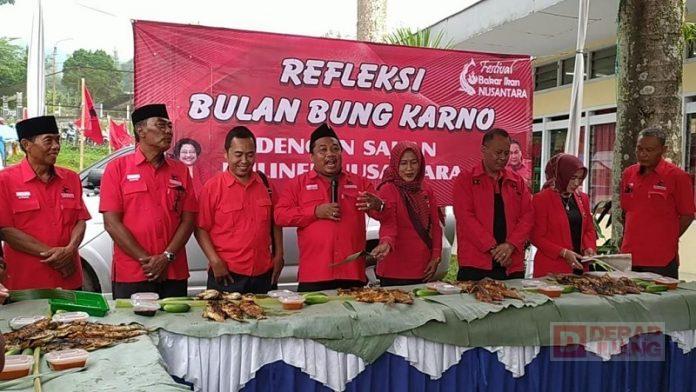 DPC PDI Perjuangan Batang Gelar Festival Bakar Ikan Nusantara