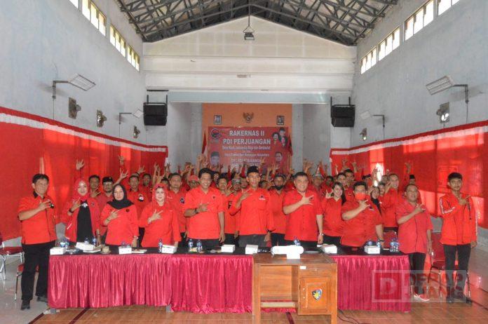 DPC PDI Perjuangan Cilacap Ikuti Rakernas II, Taufik Kader Partai Harus Cerdas