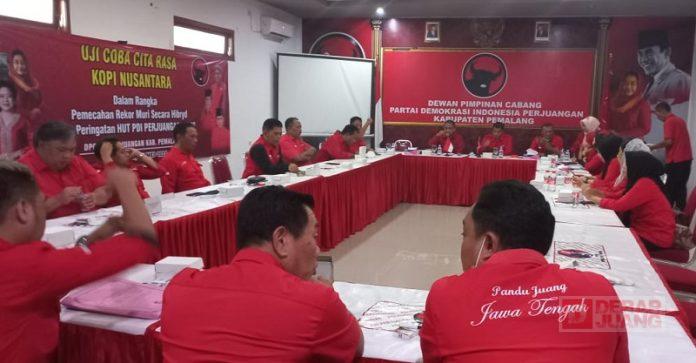 DPC Pemalang Gelar Rakor, Bahas Agenda Bulan Bung Karno Hingga Evaluasi Partai