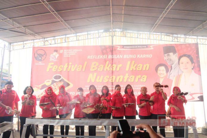 DPD PDI Perjuangan Jateng Semarakkan Festival Bakar Ikan Nusantara dan Sajian Kuliner Nusantara