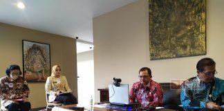 Di Sela Kunjungan Kerja, Ngesti Nugraha Sempatkan Ikuti Rakor Virtual PMK