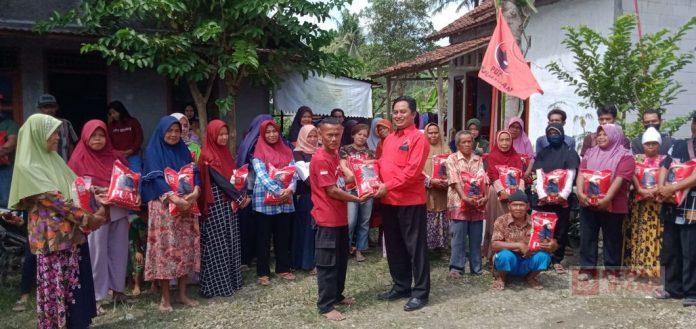 Distribusikan Beras Mbak Puan, Pujiyono Wujud Keadilan Sosial