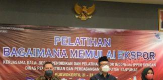 Dukung Program Ekspor Banyumas, Husein Buka Pelatihan Ekspor