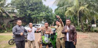 Edy Ariyanto Dukung Bank Sampah Dengan Dukungan Motor Roda 3