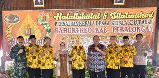 Halal Bihalal Bersama Kepala Desa, Riswadi: Kades Harus Bersikap Jujur, Adil dan Bijaksana