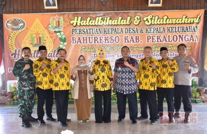 Halal Bihalal Bersama Kepala Desa, Riswadi Kades Harus Bersikap Jujur, Adil dan Bijaksana