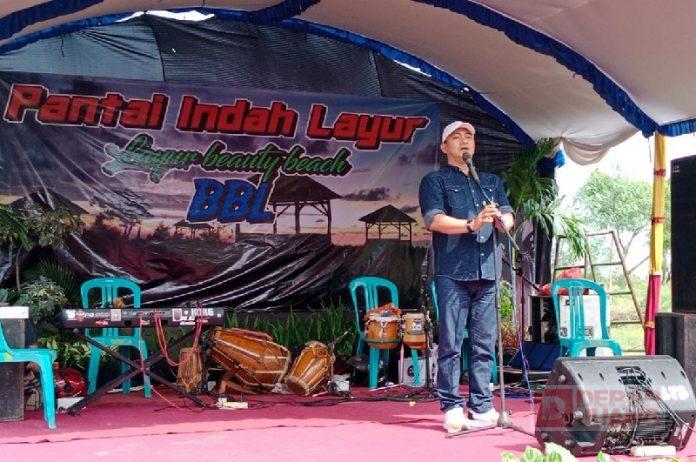 Ikut Resmikan Pantai Indah Layur, Ridwan Contoh Desa Gedongmulyo