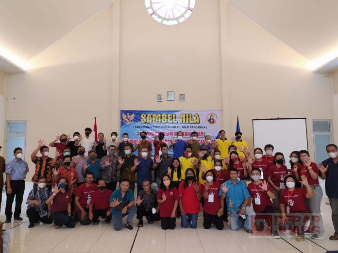 Jadi Narsum di Sambel Nila, Bonar Ajak Kaum Muda Selalu Lestarikan Pancasila