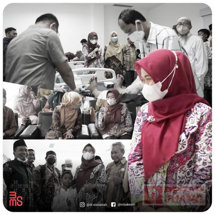 Khitanan Massal, Mbak Eisti Inovasi Peneguh Sila ke-5