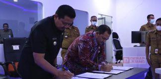 Kunjungi Pemkab Sumedang, Ngesti Nugraha Tandatangani MoU SPBE