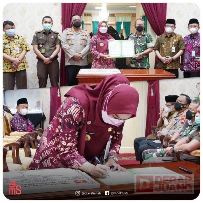 Mbak Eisti Mari Jaga Karya Bersama Ini
