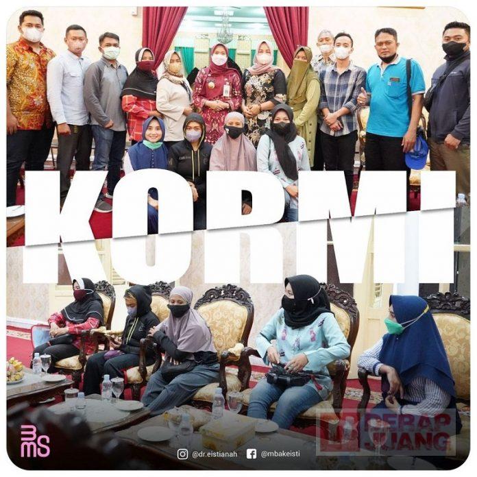 Mbak Eisti Sebagai Mitra Strategis, KORMI Akan Terus Menjadi Perhatian Mendasar Kita