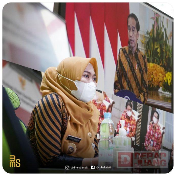 Mbak Eisti Sesuai Arahan Presiden, UMKM Akan Menjadi Bagian Tak Terpisah Pemkab