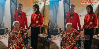 Momentum Bulan Bung Karno, Bobby Serahkan Bantuan Kursi Roda