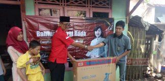 Momentum Harlah Pancasila, Anang Serahkan Bantuan Kursi Roda dan 20 Sak Semen