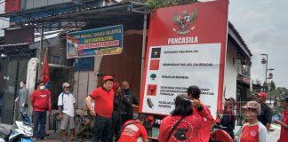 PDI Perjuangan Salatiga Pasang Baliho Teks Pancasila di 205 Titik