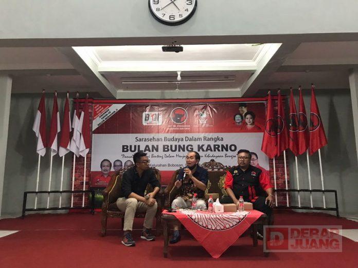 Peringati Bulan Bung Karno, BKN DPC PDI Perjuangan Banyumas Gelar Sarasehan