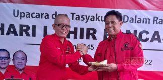 Peringati Harlah Pancasila, PDI Perjuangan Banyumas Gelar Upacara dan Tasyakuran