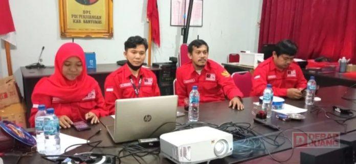 Perkuat Data, BSPN DPC PDI Perjuangan Banyumas Siap Kawal Pemilu