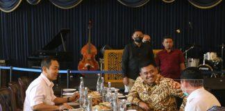 Pertemuan Mas Hendi dengan Bobby Nasution Bahas Isu Kondusifitas Wilayah