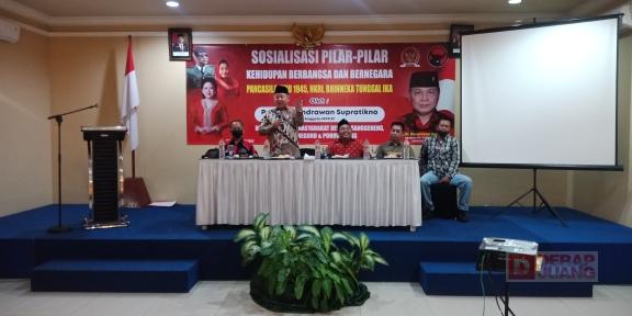 Prof. Hendrawan Sosialisasikan 4 Empat Pilar Kebangsaan dan Serap Aspirasi Warga