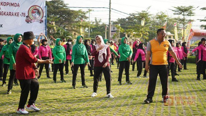 Slamet Selasa Sehat, Cara Polres Demak Gandeng Pemkab dan Wartawan