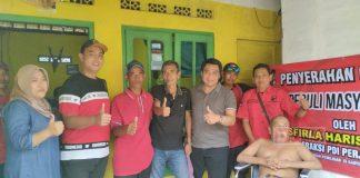 Tebar Kebaikan, Asfirla Berikan Bantuan Kursi Roda Kepada Warga Rawalo