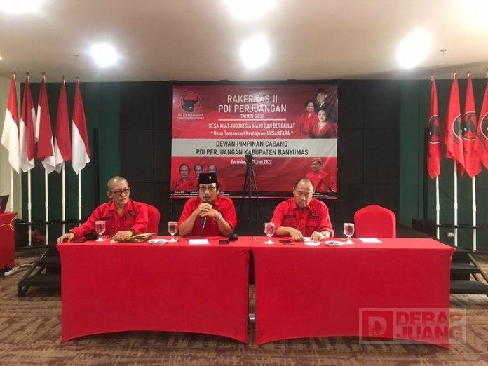 Tegak Lurus Instruksi Partai, PDI Perjuangan Banyumas Ikuti Pembukaan Rakernas II
