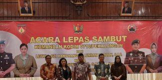 Wabup Riswadi Hadiri Lepas Sambut Dandim 0710 Pekalongan