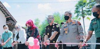 Sri Mulyani Launching Rumah Restorative Justice di Nglinggi