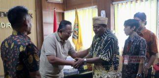 Rober Sambut Baik dan Terbuka Audiensi PA GMNI Karanganyar