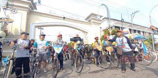 Sutari Lepas Kosti Laskar Jenggolo Sidoarjo di Depan Pendopo Kota Tegal