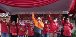 DPC Boyolali Hadiri Jalan Sehat Memperingati HUT Kabupaten
