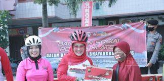 Sri Mulyani Semarakkan HUT Bhayangkara di Klaten