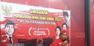 Haul Bung Karno, Mas Uyip Ajak Kader Partai Teruskan Perjuangan Bung Karno