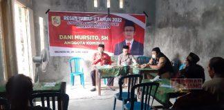 Dani Mursito Beri Edukasi Pengelolaan Dana Desa