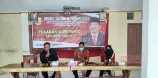 Gelar Reses, Yukanan Siap Perjuangkan Aspirasi Warga