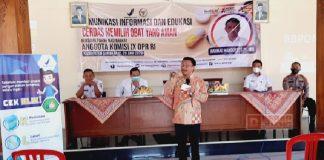 Rahmad Handoyo Edukasi Warga Soal Keamanan Obat dan Makanan