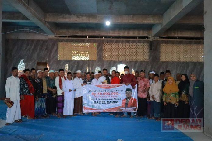 Bentuk Kepedulian Yohanes, Beri Bantuan Uang Tunai pada Masjid