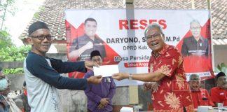 Berbagi Tali Asih Kepada Warga, Daryono: Semoga Bermanfaat dan Berkah