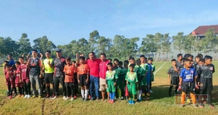 Buka Turnamen Mangunsari Cup U12, Agus Ini Adalah Masa Depan Sepak Bola Kita