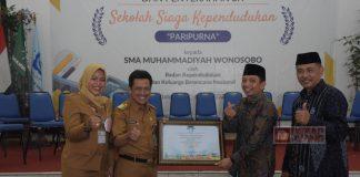 Bupati Afif Launching Program Gelisdig di SMA Muhammadiyah Wonosobo