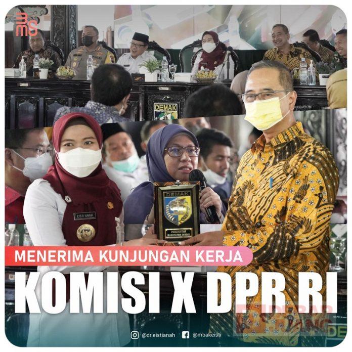 Bupati Demak Terima Kunjungan Kerja Komisi X DPR-RI