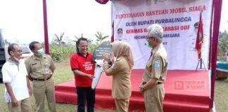 Bupati Tiwi Serahkan Ambulans Siaga Kepada Warga Desa Kasih