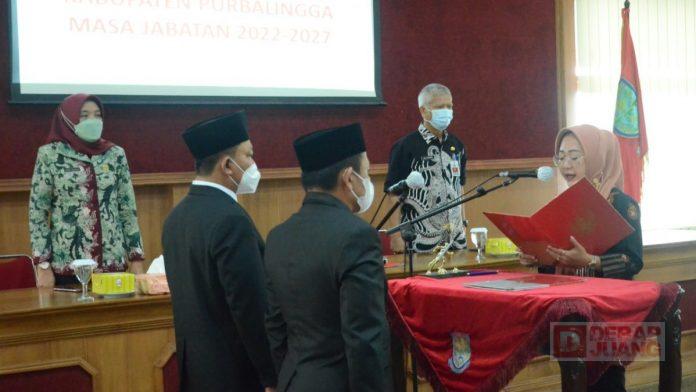 Bupati Tiwi Minta Direksi PDAM Mampu Lakukan Upaya Peningkatan PAD